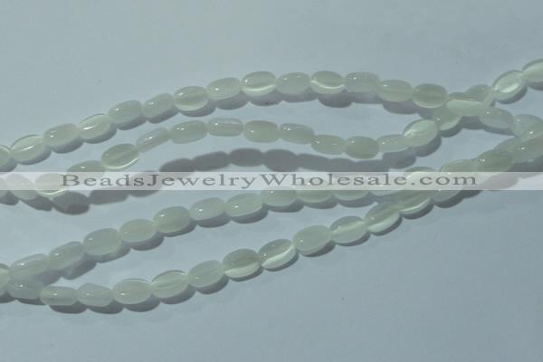 CCT600 15 inches 4*6mm oval cats eye beads wholesale