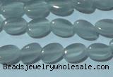 CCT601 15 inches 4*6mm oval cats eye beads wholesale