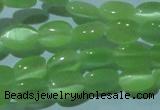 CCT609 15 inches 4*6mm oval cats eye beads wholesale