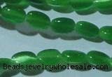 CCT610 15 inches 4*6mm oval cats eye beads wholesale