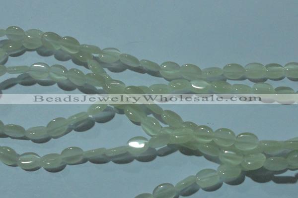 CCT630 15 inches 6*8mm oval cats eye beads wholesale