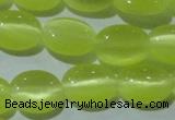 CCT644 15 inches 6*8mm oval cats eye beads wholesale