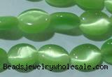 CCT649 15 inches 6*8mm oval cats eye beads wholesale