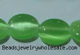 CCT675 15 inches 8*10mm oval cats eye beads wholesale