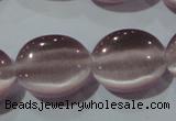 CCT693 15 inches 10*12mm oval cats eye beads wholesale