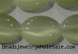 CCT722 15 inches 10*14mm oval cats eye beads wholesale