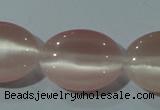 CCT724 15 inches 10*14mm oval cats eye beads wholesale