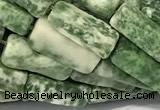 CCU1145 15 inches 4*13mm cuboid jade beads