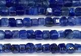 CCU1336 15 inches 2.5mm faceted cube kyanite beads