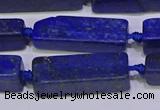 CCU620 15.5 inches 8*20mm - 10*30mm cuboid lapis lazuli beads