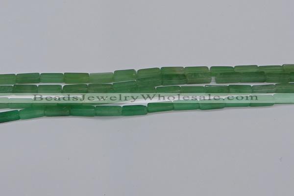 CCU733 15.5 inches 4*13mm cuboid green aventurine beads wholesale