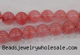 CCY102 15.5 inches 8mm round cherry quartz beads wholesale