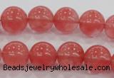 CCY105 15.5 inches 14mm round cherry quartz beads wholesale