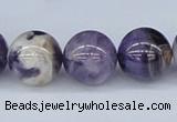 CDA56 15.5 inches 16mm round dogtooth amethyst beads wholesale