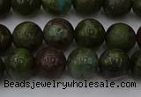 CDB302 15.5 inches 8mm round dragon blood jasper beads wholesale