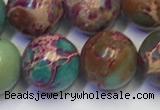 CDE1059 15.5 inches 12mm round sea sediment jasper beads wholesale