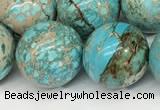 CDE1372 15.5 inches 16mm round sea sediment jasper beads wholesale