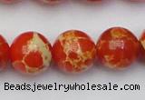 CDE2008 15.5 inches 20mm round dyed sea sediment jasper beads