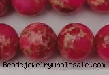 CDE2019 15.5 inches 20mm round dyed sea sediment jasper beads