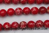 CDE2023 15.5 inches 6mm round dyed sea sediment jasper beads