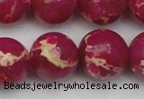 CDE2040 15.5 inches 18mm round dyed sea sediment jasper beads