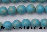 CDE2058 15.5 inches 10mm round dyed sea sediment jasper beads