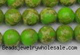 CDE2069 15.5 inches 10mm round dyed sea sediment jasper beads