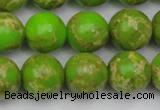 CDE2072 15.5 inches 16mm round dyed sea sediment jasper beads