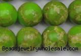 CDE2074 15.5 inches 20mm round dyed sea sediment jasper beads