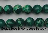 CDE2079 15.5 inches 8mm round dyed sea sediment jasper beads