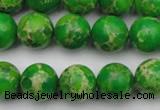 CDE2223 15.5 inches 10mm round dyed sea sediment jasper beads