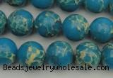 CDE2234 15.5 inches 10mm round dyed sea sediment jasper beads