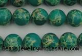 CDE2244 15.5 inches 8mm round dyed sea sediment jasper beads