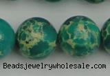 CDE2250 15.5 inches 20mm round dyed sea sediment jasper beads