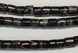 CDE670 15.5 inches 6*6mm tube dyed sea sediment jasper beads