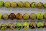 CDE863 15.5 inches 10mm round dyed sea sediment jasper beads wholesale