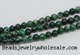 CDI68 16 inches 4mm round dyed imperial jasper beads wholesale