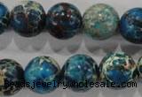 CDI807 15.5 inches 15mm round dyed imperial jasper beads wholesale