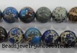 CDI814 15.5 inches 10mm round dyed imperial jasper beads wholesale