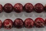 CDI825 15.5 inches 14mm round dyed imperial jasper beads wholesale