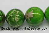 CDI85 16 inches 20mm round dyed imperial jasper beads wholesale