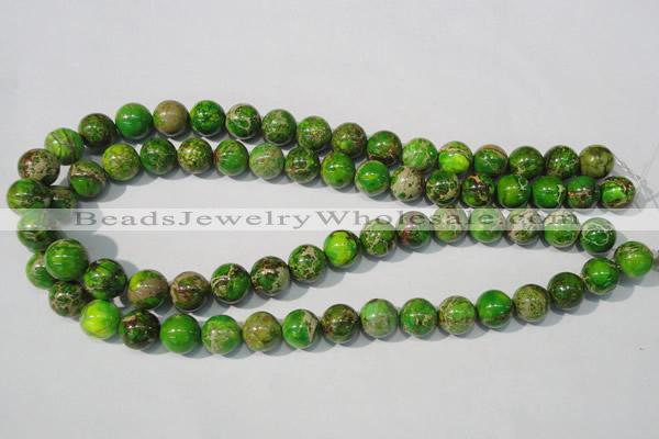 CDI922 15.5 inches 12mm round dyed imperial jasper beads