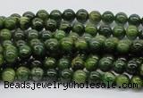 CDJ01 15.5 inches 6mm round Canadian jade beads wholesale