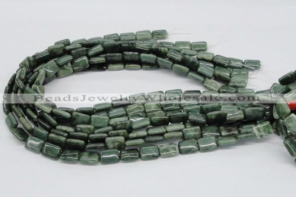 CDJ05 15.5 inches 10*14mm rectangle Canadian jade beads wholesale