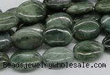 CDJ08 15.5 inches 12*16mm oval Canadian jade beads wholesale