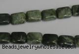 CDJ30 15.5 inches 8*10mm rectangle Canadian jade beads wholesale