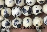 CDM91 15.5 inches 6mm round dalmatian jasper beads wholesale