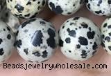 CDM95 15.5 inches 14mm round dalmatian jasper beads wholesale