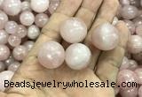 CDN04 20mm round rose quartz decorations wholesale