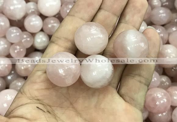 CDN04 20mm round rose quartz decorations wholesale